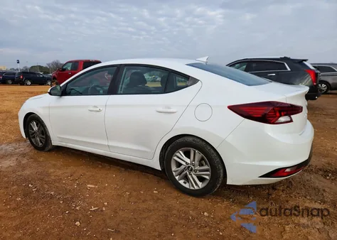 2019 Hyundai Elantra Sel z USA, uszkodzony, nr VIN 5NPD84LF9KH488596